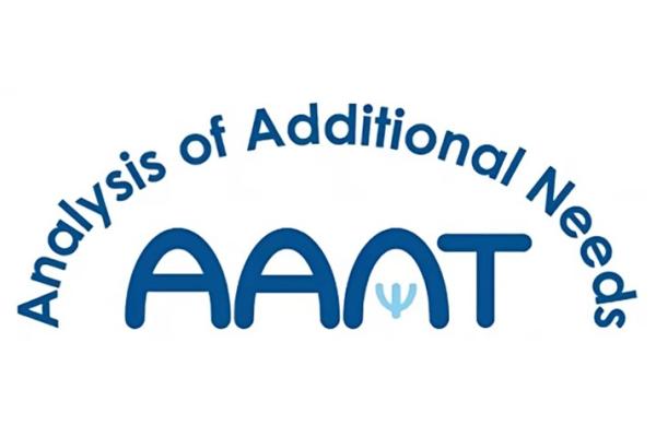 AANT in blue letters with the text Analysis of Additional Needs written in an arch over the top of it