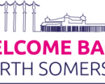 Welcome Back North Somerset logo