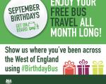 Free birthday bus travel