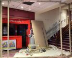 New disabled access lift under construction at Weston Playhouse