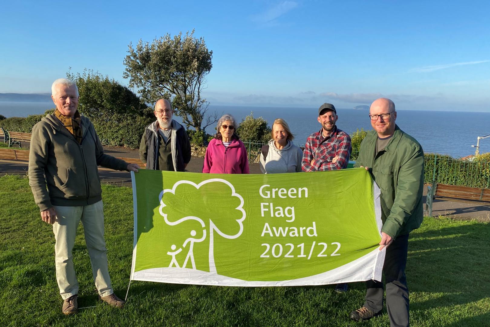 Prince Consort Gardens awarded Green Flag