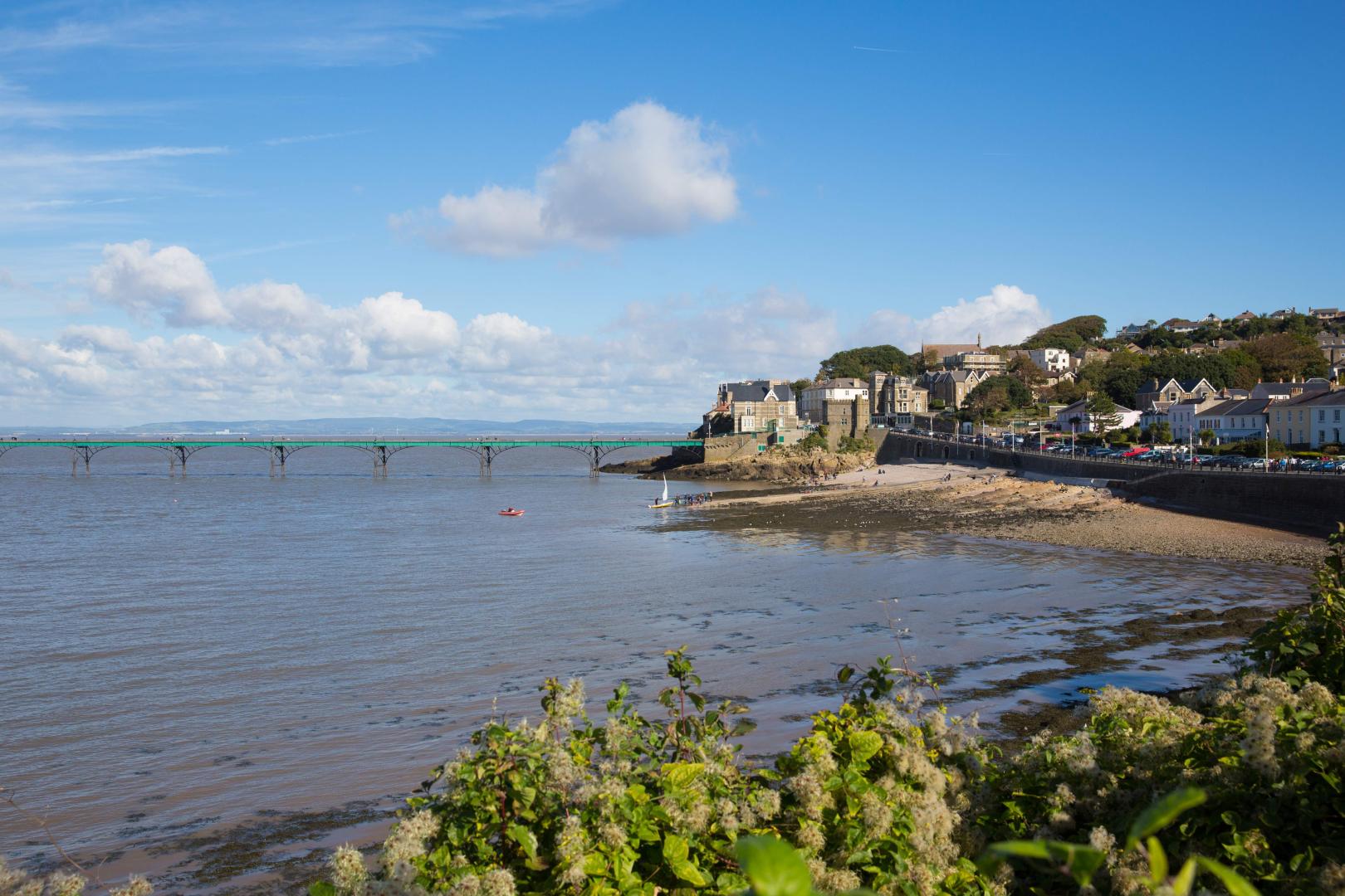 Clevedon seafront