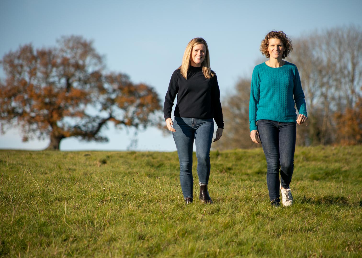Camilla Rigby and Rachel Mostyn, co-founders of Women's Work Lab