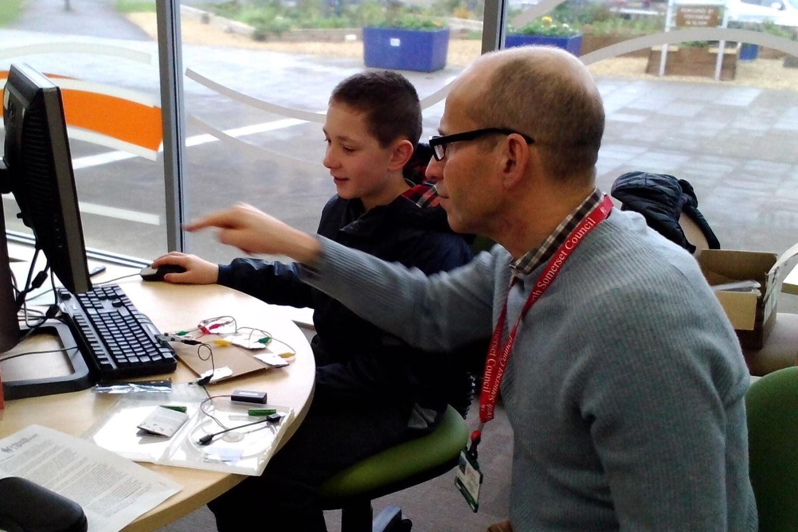 Learn to Code workshop at Portishead Library